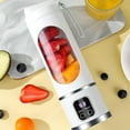 thumbnail image 2 of Extracteur de Jus à Affichage Numérique, Mélangeur Extracteur Multimode, Mélangeur Multimode Portable et Adapté aux Régimes, Mélangeurs de Jus et Smoothies Rechargeables par USB Petits Mélangeurs Mélange pour la Maison et les Voyages, 2 of 8