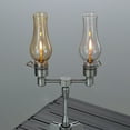 thumbnail image 3 of Outdoor Camping Glass Candle Light Lampshade Lamp Holder Clear Oil, 3 of 7