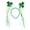 B, variant on St Patrick Day Headband with Green Tinsel，St Patrick Day Headwear for Girls Women，St Patrick Hair Accessories B