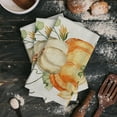 thumbnail image 4 of Autumn Watercolor Pumpkin Leaves Microfiber Towel Absorbent Kitchen Cleaning Cloth Dish Towel Household Cleaning Towel, 4 of 7
