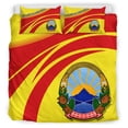 thumbnail image 3 of Macedonia del Norte Escudo de Armas Juego de cama Cricket RLT7, 3 of 5