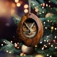 thumbnail image 4 of Colorful Owl Acrylic Ornament for Christmas Tree and Holiday Celebration, 4 of 20