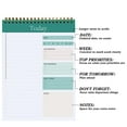 thumbnail image 2 of Smooth Writing Notepad Planner Notebook Exquisite Coil Easy Page Turning Smooth Writing Home School Office, 2 of 8