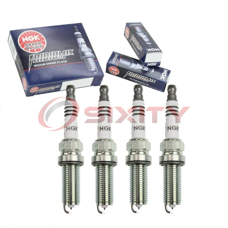 NGK 4 pc 93501 Iridium IX Spark Plugs, Replaces Autolite XP5682