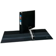 Angle View: Avery 2" Heavy Duty Binder, One-Touch EZD Ring, Black, 540 Sheets