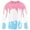 AA~Pink1441, variant on Hiijoy Boys UPF 50 Long Sleeve Rash Guard Quick-Dry Ice-Cream Swim Shirt Top, Sizes 3-4