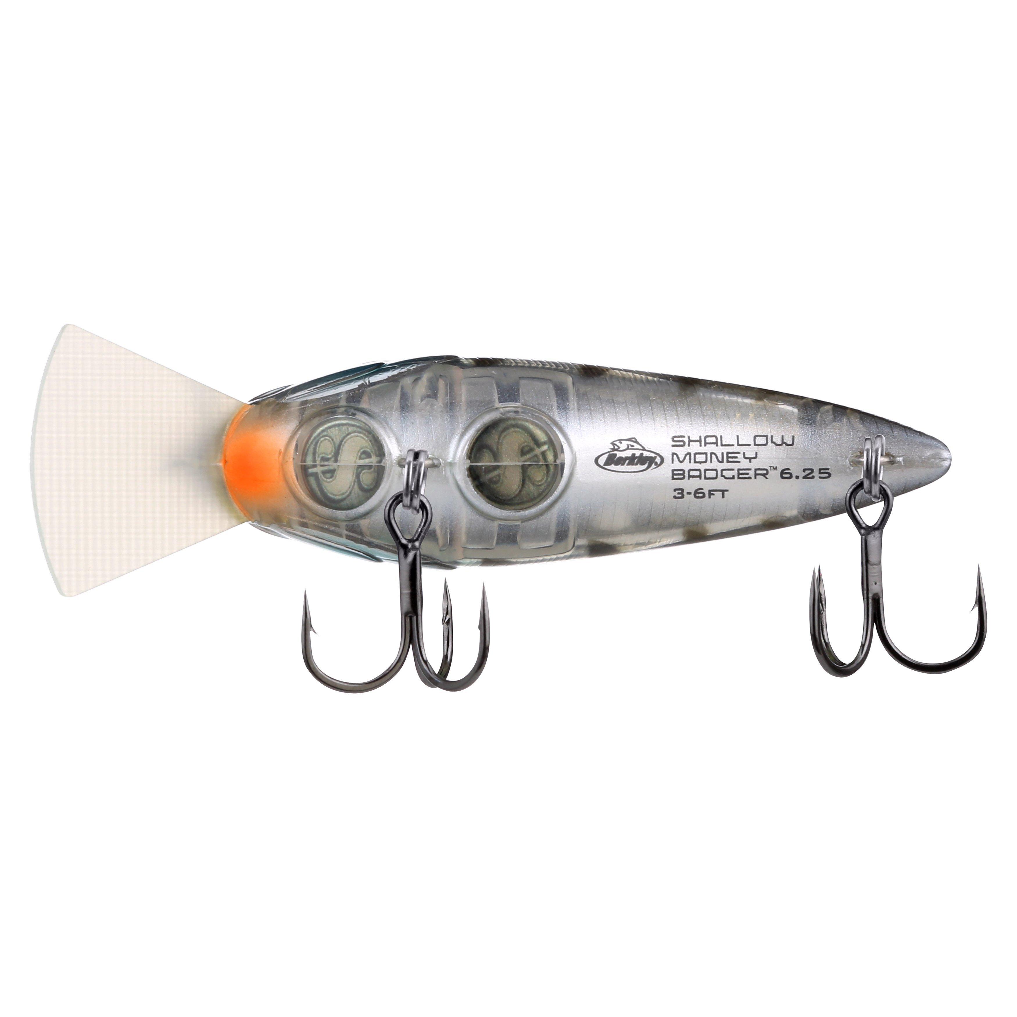 Berkley Shallow Money Badger Fishing Crankbait, 2.6 in, Hybrid Baitfish-Crayfish