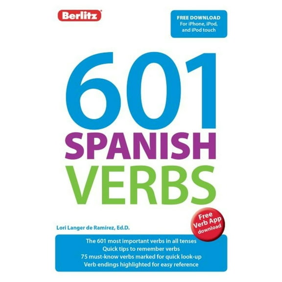 Pre-Owned 601 Spanish Verbs (Paperback) 1780043945 9781780043944