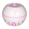 thumbnail image 2 of Humidificador USB de niebla fría | Mini difusor de aire portátil con tanque de agua de 130 ml | Funcionamiento silencioso | Luz nocturna LED colorida | Para casa, coche, oficina, dormitorio, viaje, 2 of 8
