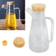 thumbnail image 4 of Dispensador De Vinagre De Vidrio, Botella De Aceite De Vidrio De Alto Borosilicato A Prueba De Polvo, Práctico Ergonómico, Amplia Aplicabilidad Para El Hogar, 4 of 7