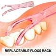 thumbnail image 5 of 2Pcs Dental Floss Holder Aid Oral Picks Teeth Care Interdental Durable Teeth Cleaning Breath Fresh O, 5 of 5