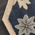 thumbnail image 5 of Rugsotic Carpets Hand Tufted Wool Eco-Friendly Area Rugs - 10'x10', Octagon, Charcoal, Modern Contemporary Design, High Pile Handmade Anti Skid Rugs for Living Room, Bed Room (K00687), 5 of 10