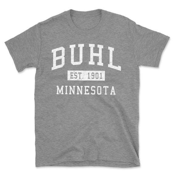Buhl Minnesota Classic Established Men's Cotton T-Shirt