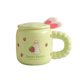 thumbnail image 2 of Taza de café de conejo de Pascua con tapa y cuchara, taza de cerámica mona con caja de regalo para café o té, regalos de Pascua de primavera para decoración del hogar o de la oficina, 2 of 7