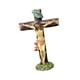 thumbnail image 3 of Figura de crucifijo de Jesús, estatua de escritorio, adorno religioso de oración, de pared de Jesús para estantería, jardín y hogar., 3 of 9