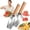 2Pcs, variant on Triangle Watermelon Cutter, 2026 Precision Watermelon Cutter Slicer Tool, Stainless Steel Watermelon Cutter with Wooden Handle - Melon Slicer, Fruit Cutter for Kitchen, Picnic & BBQ (1Pcs)