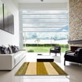 thumbnail image 7 of Ahgly Company Machine Washable Indoor Rectangle Abstract Dark Bisque Brown Area Rugs, 2' x 5', 7 of 7