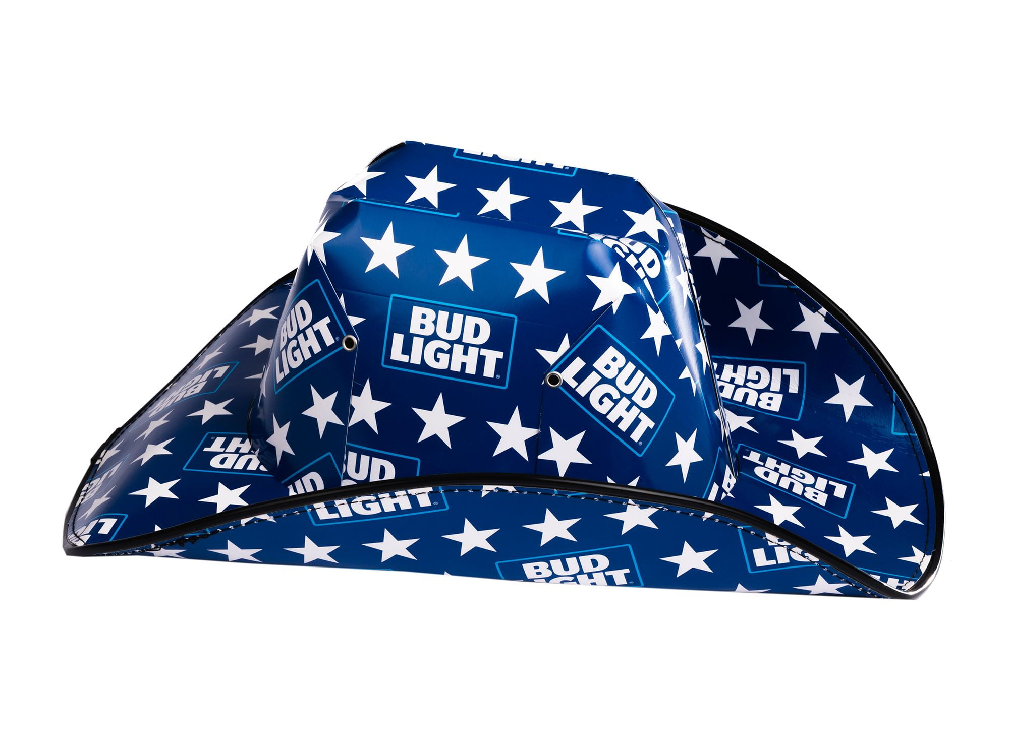 Bud Light Stacked Star Cardboard Cowboy Party Hat