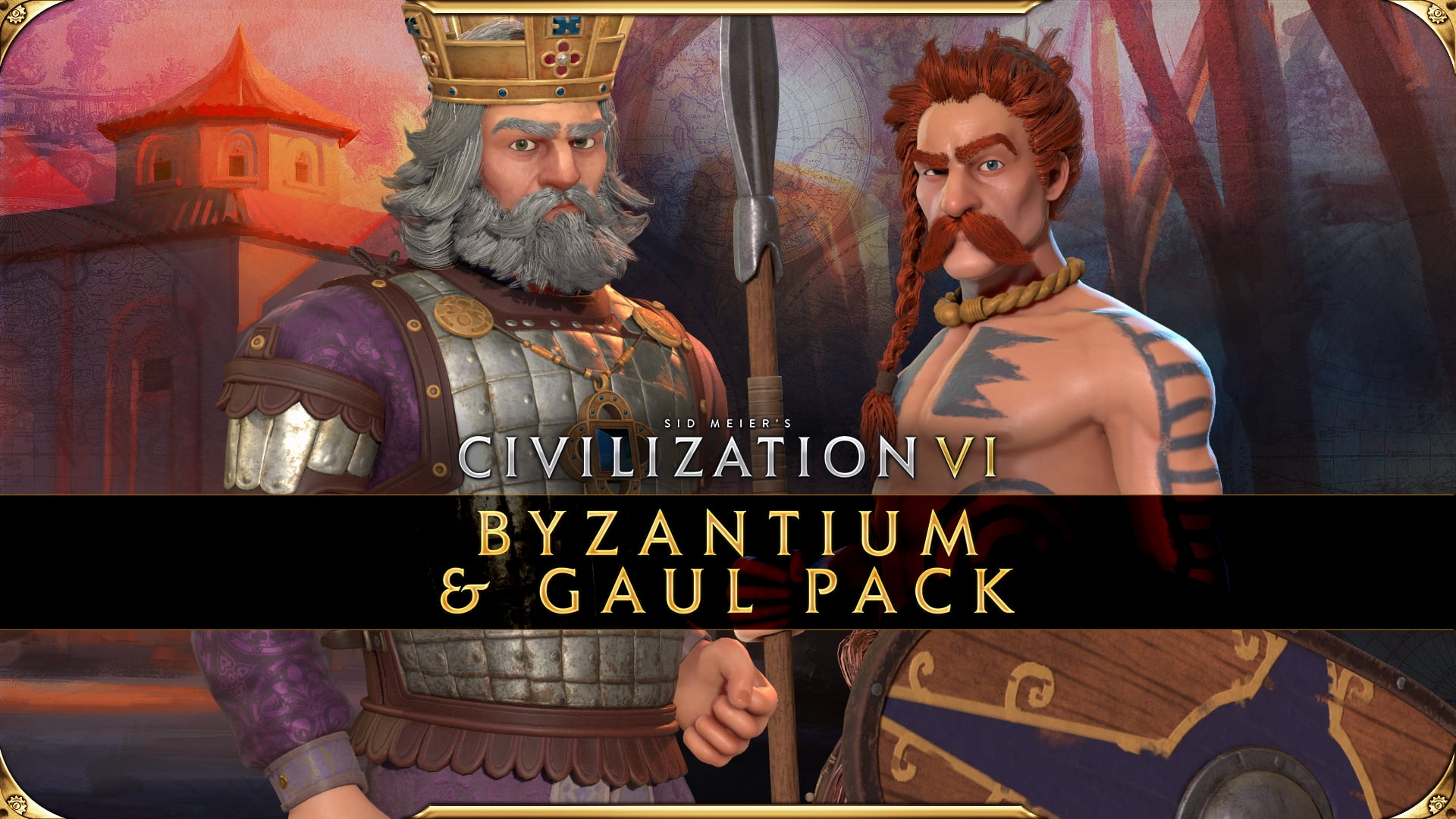 Sid Meier's Civilization VI: Byzantium & Gaul Pack, Take 2 Interactive/2K, Nintendo Switch [Digital Download]
