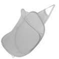 thumbnail image 3 of OUSITAID Mesh Laundry Bag Hanging Dirty Clothes Net Pouch Portable Storage Basket with Handle for Home Dorm  Gray, 3 of 10