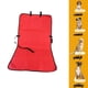 thumbnail image 5 of Cojín para asiento de automóvil para mascotas, cojín para perro, cubierta del asiento delantero, una capa, protección contra suciedad y arañazos, rojo, 5 of 6