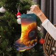 thumbnail image 5 of Sikiie Sunset Coast Sunflower Christmas Stockings,18 Inches Christmas Stockings Xmas Hanging Stockings for Family Christmas Decorations & Gifts, 5 of 7