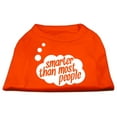 thumbnail image 3 of Pet Dog  Cat Shirt Screen Printed, "Smarter Than Most People", 3 of 11