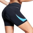 thumbnail image 5 of BALEAF 4D Padded Bike Shorts Women Cycling Underwear Gel Padding Pockets Blue XL, 5 of 7