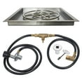 thumbnail image 2 of American Fireglass  36 in. Square Stainless Steel Drop-In Pan with Spark Ignition Kit - Propane, 2 of 4