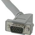thumbnail image 2 of C2G 35011 C2G 3ft Premium Shielded HD15 SXGA M/M Monitor Cable with 45° Angled Male Connector - HD-15 Male - HD-15 Male - 3ft - Gray, 2 of 2