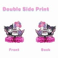 thumbnail image 3 of 9Pcs Kuromi Theme 3D Double Side Honeycomb Centerpieces Table Toppers,Cartoon Birthday Party Decorations Supplies for kids., 3 of 6