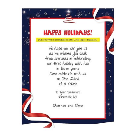 UPC: 0601952150586 | Great Papers Holiday Stationery Patriotic Holiday 80/Count 2015058