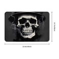 thumbnail image 3 of Goofa 16"x24" Inches Magician Hat Skull Doormats for Outdoor Entrance - Non-Slip Welcome Mat, Heavy Duty Door Mats Outdoor, Spring Doormat, 3 of 9