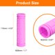 thumbnail image 2 of Empuñaduras de manillar de bicicleta Uxcell 4pcs, antideslizantes, de goma, en forma de hongo, para barras de 7/8", rosa, 2 of 6