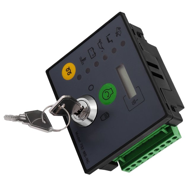 Generator Manual Start Panel, Microcomputer Control Generator Set Controller Manually Started and Stopped Generator