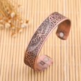 thumbnail image 3 of Tree of Life Bracelet Stainless Steel Health Care Bracelet Yggdrasil Viking Celtic Knot Cuff Bangle Bracelet for Women Men, 3 of 5