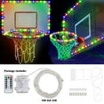 thumbnail image 1 of PPgejGEK Outdoor Lights Newly Upgraded LED Basketball Frame Lamp Strip Colorful RGB Basket Lamp Solar Color Changing Luminous Basket Frame Lamp Strip up to 40% off, 1 of 5