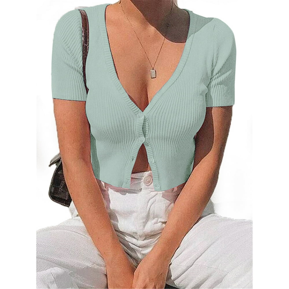 button rib top