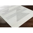 thumbnail image 3 of BoutiqueRugs Emberton Contemporary Area Rug - Light Gray, Medium Gray, Charcoal - 6'7" x 9', 3 of 7