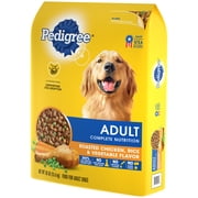 PEDIGREE Complete Nutrition Adult Dry Dog Food Roasted Chicken, Rice & Vegetable Flavor Dog Kibble, 30 lb. Bag