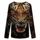thumbnail image 5 of Puntoco Blusa informal de manga larga con cuello redondo y estampado de animales novedosos para mujer Puntoco Puntoco-1319, 5 of 5