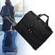 thumbnail image 1 of Bolso de lona ondulante transporta en el equipaje El agua resistente a la maleta de los viajes de viaje de servicio pesado Bolsa de semana Negro l, 1 of 8