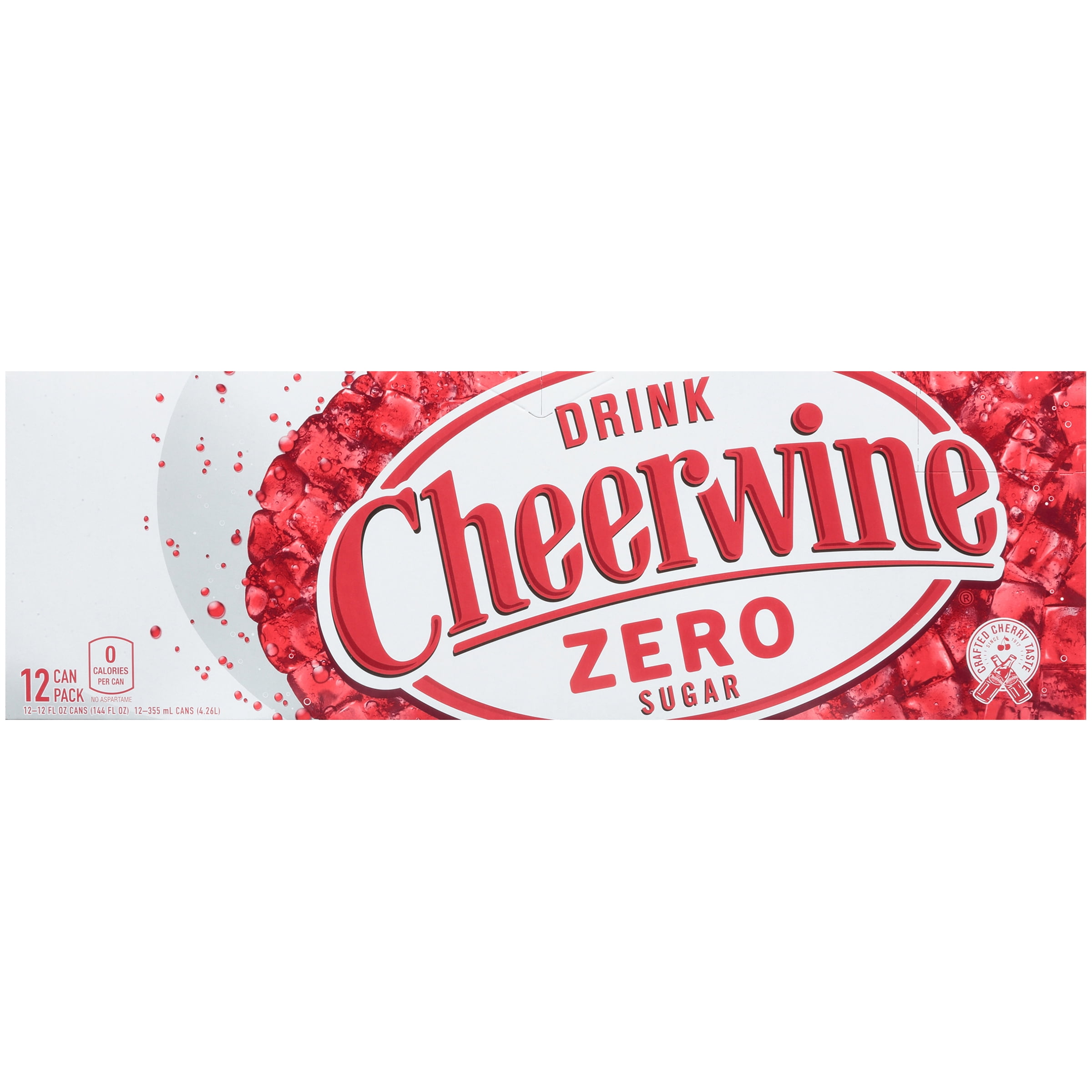 Cheerwine Diet Legend Soda, 12 Fl. Oz., 12 Count