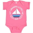thumbnail image 3 of Inktastic My Grandpa Loves Me Grandson Sailboat Boys Baby Bodysuit, 3 of 5