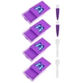 thumbnail image 1 of veasfak 4 Pieces Diamond Paintings Tray Holder 5D with Lid Container Rhinestone Tray violet, 1 of 9