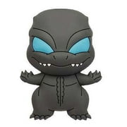 Monogram Godzilla 3D Figural Bag Clip Godzilla Vs. Kong Heat Ray Godzilla Keychain (No Packaging)