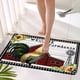 thumbnail image 5 of Alfombra Decorativa de Gallo Grande para Puerta, Superabsorbente, con Base de Goma Seca, Antideslizante, Lavable, Muy Suave y Antideslizante., 5 of 6
