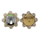 thumbnail image 1 of El temor a los fantasmas de Halloween Corpse Broche de flores, regalo de joyería para mujeres y niñas Unbranded  M, 1 of 3