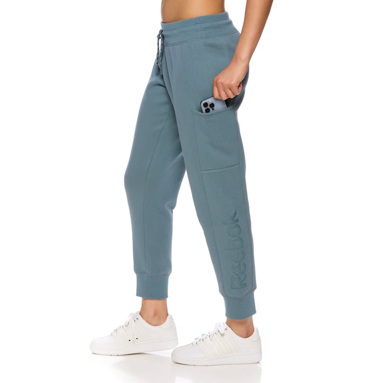 Reebok joggers womens blue Clearance