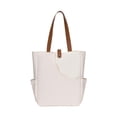 thumbnail image 2 of Almencla Pickleball Bag Lightweight Outdoor Sports Racquet Handbag with Paddle Pocket white, 2 of 8